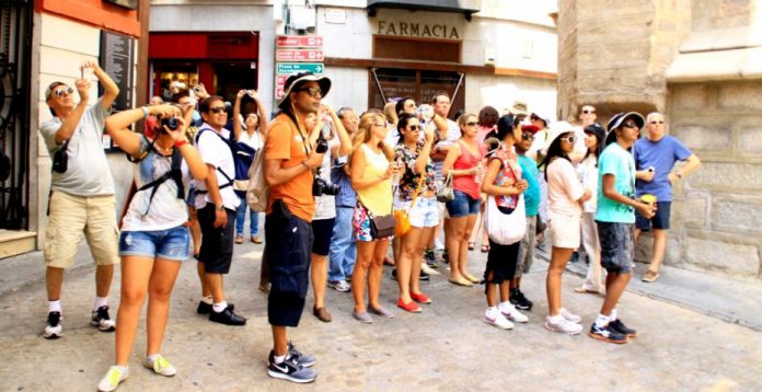 Turistas en Toledo