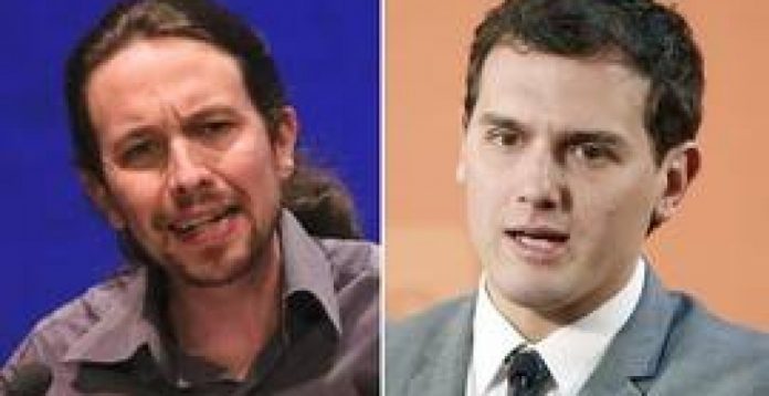 Pablo Iglesias y Albert Rivera, líderes de Podemos y Ciudadanos