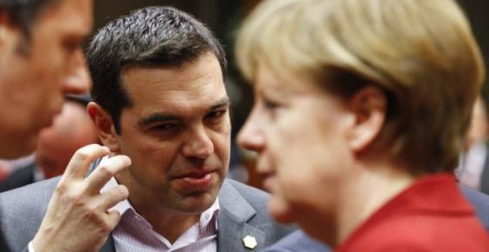 Tsipras y Merkel durante el reciente Consejo Europeo