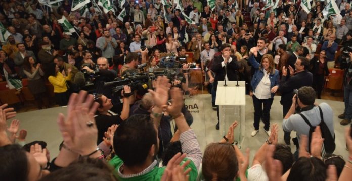 Susana Días cimenta su posición en el PSOE tras igualar el resultado de Griñán en 2012