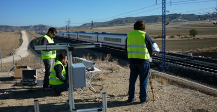 Tramo del Anillo Ferroviario de Antequera en Málaga