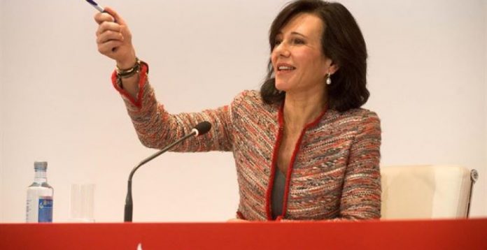 Ana Botín durante su intervención