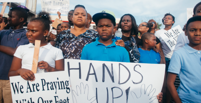 Manifestación en Ferguson