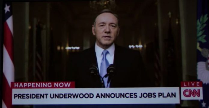 Frank Underwood presenta nuevas medidas