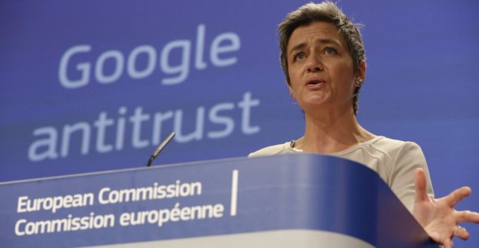 La comisaria europea de Competencia, Margrethe Vestager