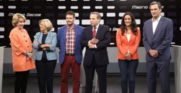 Los candidatos al Ayuntamiento de Madrid celebraron 15 debates electorales en Telemadrid.