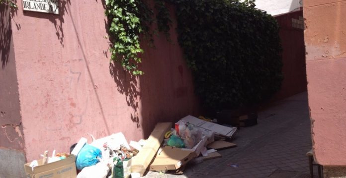 Calle de los Irlandeses. Barrio de La Latina (Madrid).