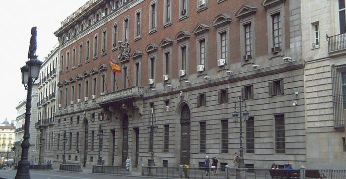 Sede del Ministerio de Hacienda, en Madrid.