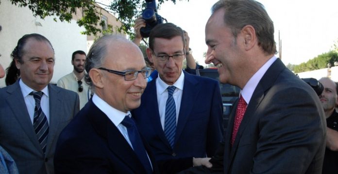 Cristóbal Montoro y Alberto Fabra.