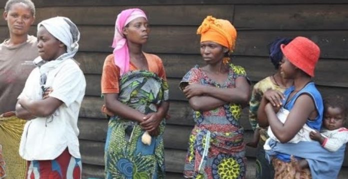 Mujeres desplazadas en Kivu Norte