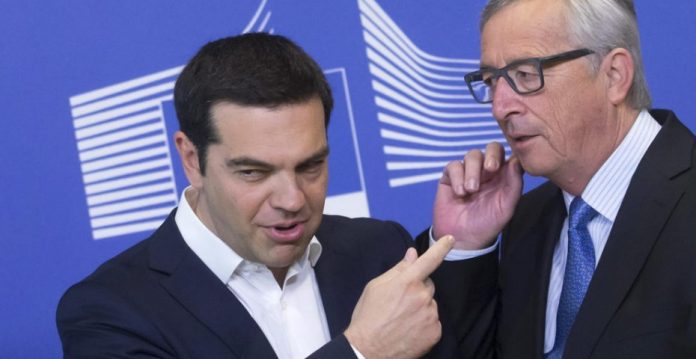 Tsipras y Juncker