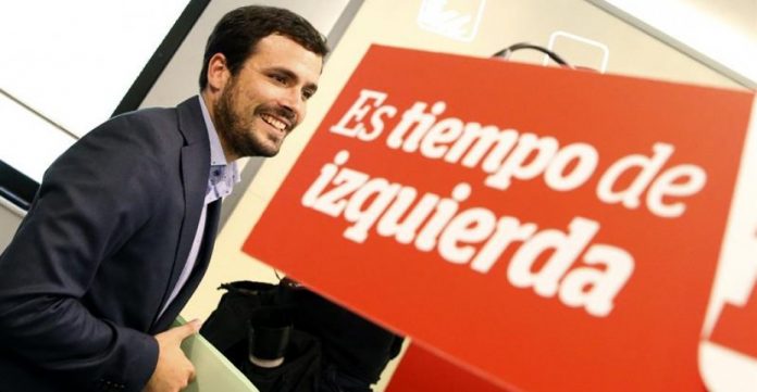 Garzón quiere unir bajo una misma marca a todo lo que está a la izquierda del PSOE.