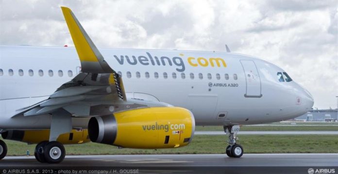 Un aparato de Vueling