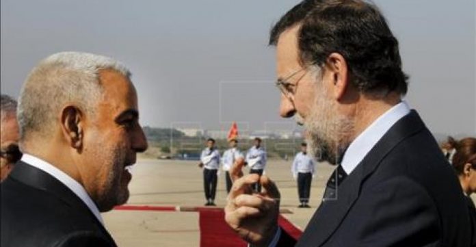 Rajoy junto a Benkirán en una foto de archivo