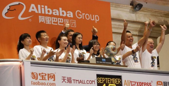 Alibaba en el número 22 de la lista de las empresas más cotizadas