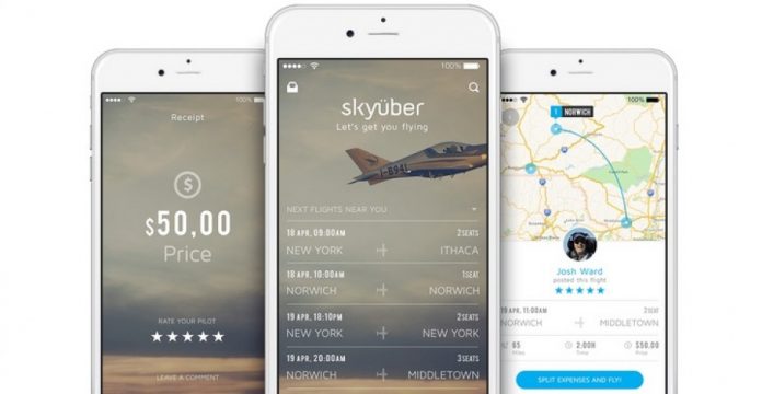 Skyüber es una start up recién nacida que pone en contacto a viajeros con pilotos de avioneta. 