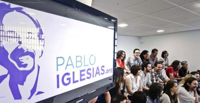 Iglesias presentó ayer su precampaña y su nueva web, con la que trata de dulcificar su imagen.