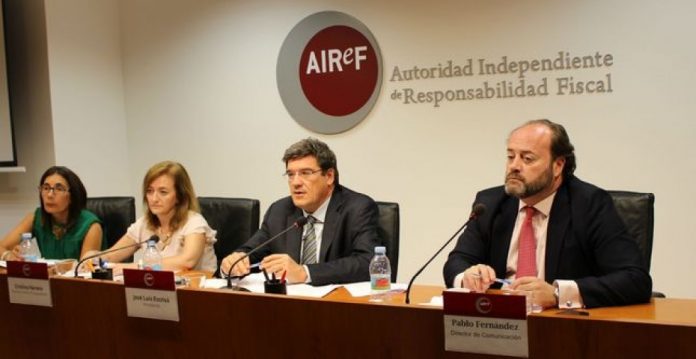 Presentación del informe de AIReF