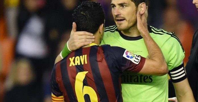 Xavi y Casillas jugaban cuando la multa, ya no