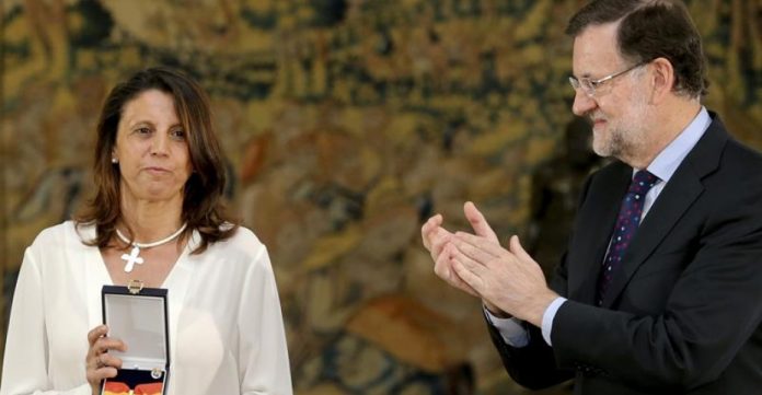 La hija de Ana María Vidal-Abarca echó en cara a Rajoy la excarcelación de etarras