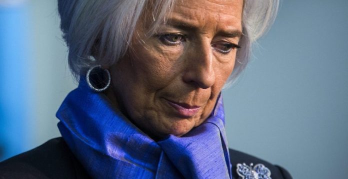 La directora del FMI, Christine Lagarde