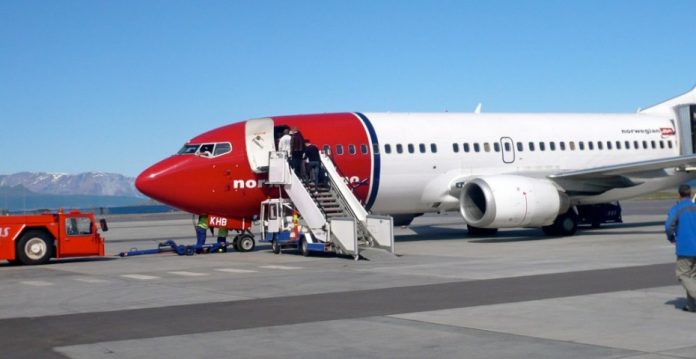 Avión de Norwegian