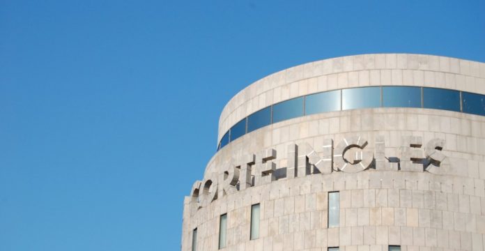 Uno de los edificios de El Corte Inglés en Barcelona.