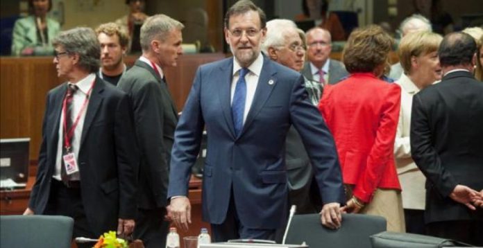 Rajoy al comienzo de la cumbre