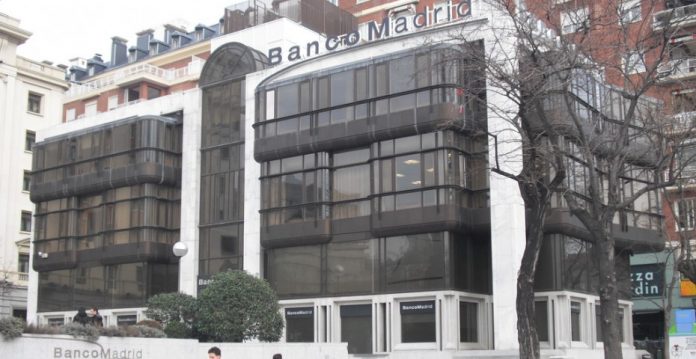 Banco Madrid está en proceso concursal para ser liquidado.