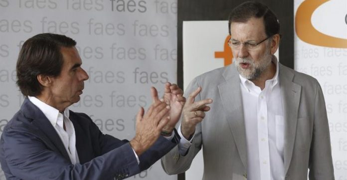 Rajoy intentó poner en valor su candidatura a la Moncloa ante Aznar