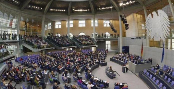 Imagen del Bundestag. 