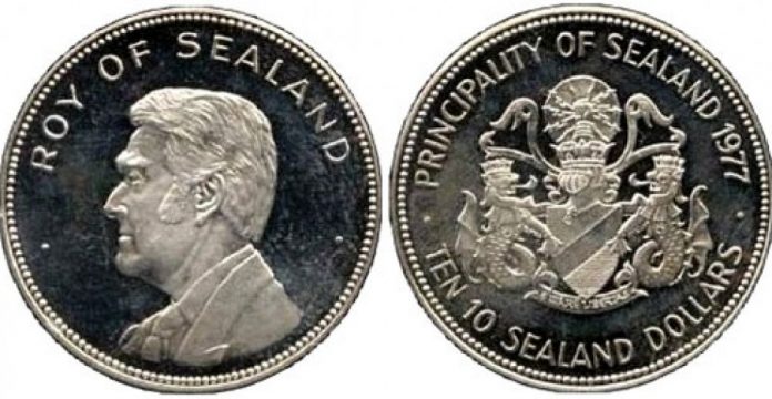 Moneda de diez dólares de Sealand