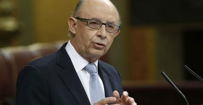 Cristóbal Montoro durante su intervención