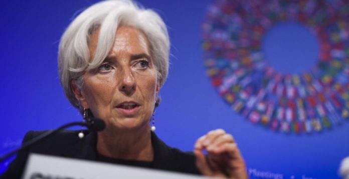 La directora gerente del Fondo Monetario Internacional, Christine Lagarde.