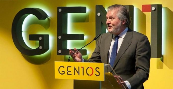 El ministro de Educación, Íñigo Méndez de Vigo, durante la presentación del programa GEN10S.