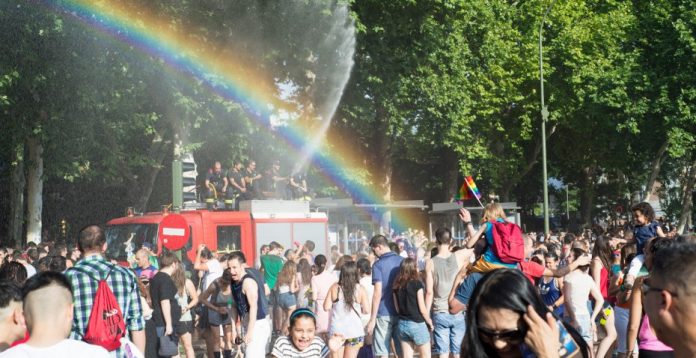 Imágenes de la celebración del Orgullo Gay 2015 en Madrid. 