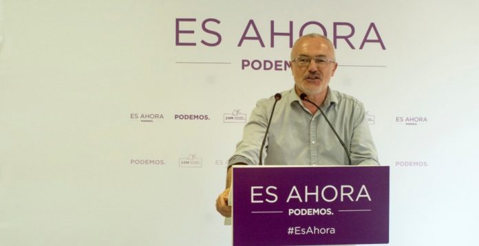 Antonio Montiel, líder de Podemos en la Comunidad Valenciana