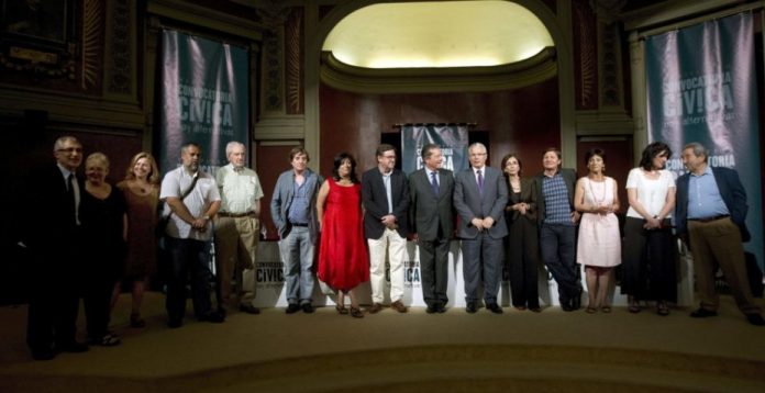 Presentación de Convocatoria Cívica en el Ateneo de Madrid en 2013. 