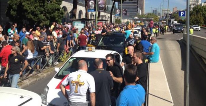 Los taxistas ante el Ministerio