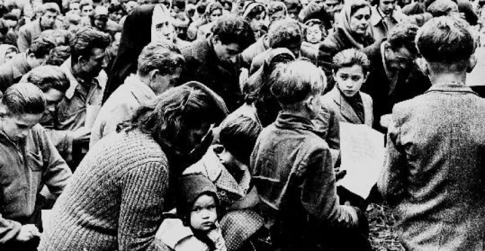 Acogida de refugiados húngaros en Austria en 1956