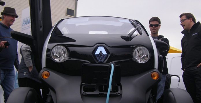 El Renault Twizy es uno de los vehículos eléctricos que se fabrican en España.