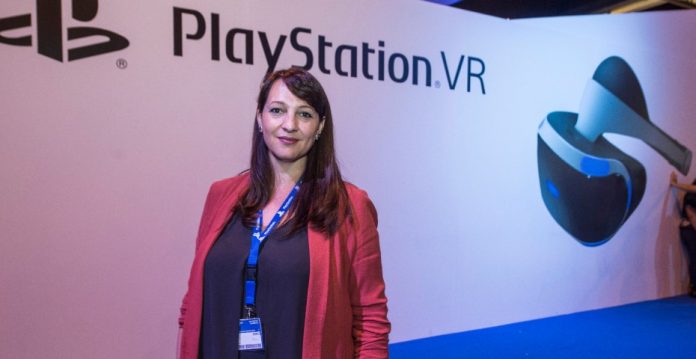 La responsable de PlayStation VR en España, Cristina Infantes.