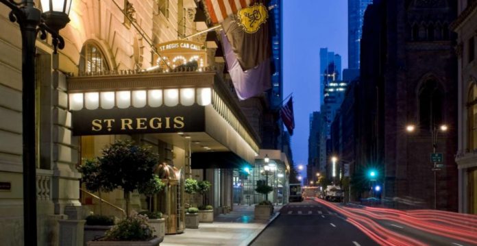 Starwood es la matriz de marcas como St Regis, Sheraton, Westin o W. 