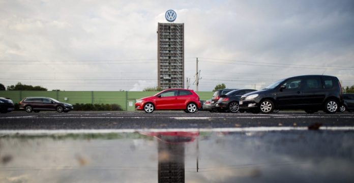 Vista de la planta de Volkswagen en la ciudad alemana de Wolfsburgo.