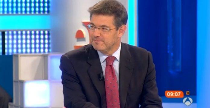 Catalá durante la entrevista