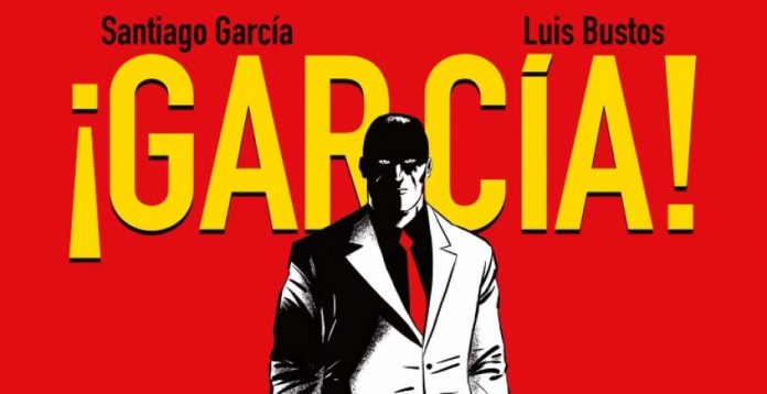 Fragmento de la portada de '¡García!'