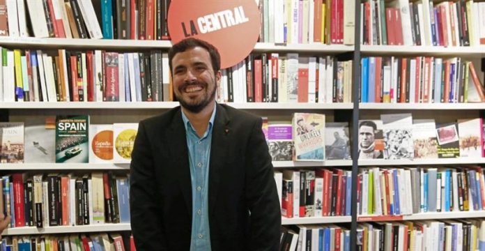 Garzón, en la librería madrileña donde el martes presentó su nuevo libro, 'A pie de escaño'.