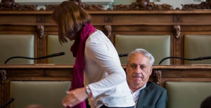 Presencio, durante un reciente pleno en el Ayuntamiento