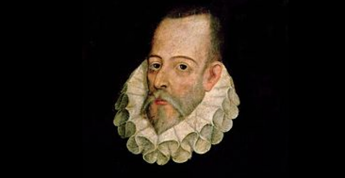 Miguel de Cervantes Saavedra terminó Don Quijote de la Mancha en 1615. 