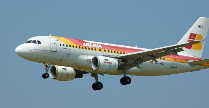 Avión de Iberia